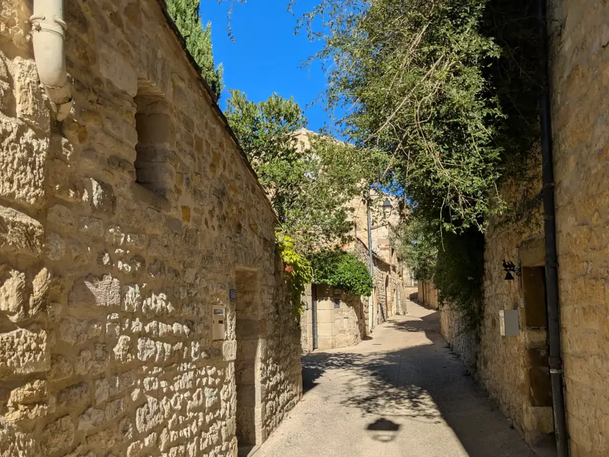 A street in Blauzac © VF