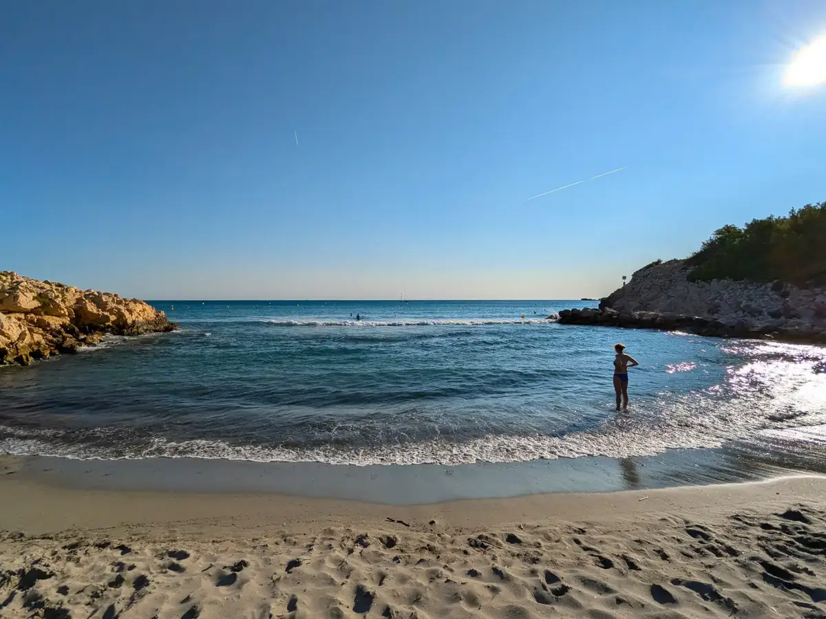 Plage du Verdon à la Couronne