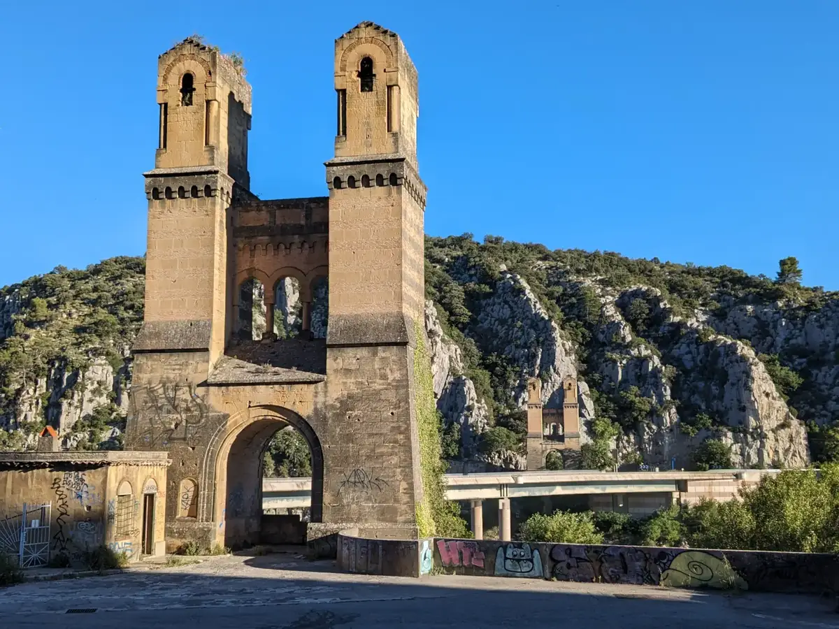 Le Pont de Mirabeau sur la Durance