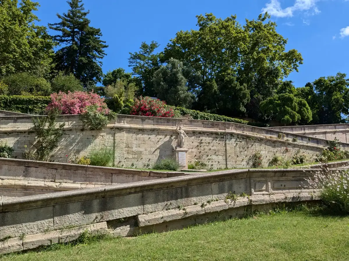 Bassin du Jardin des Doms à Avignon