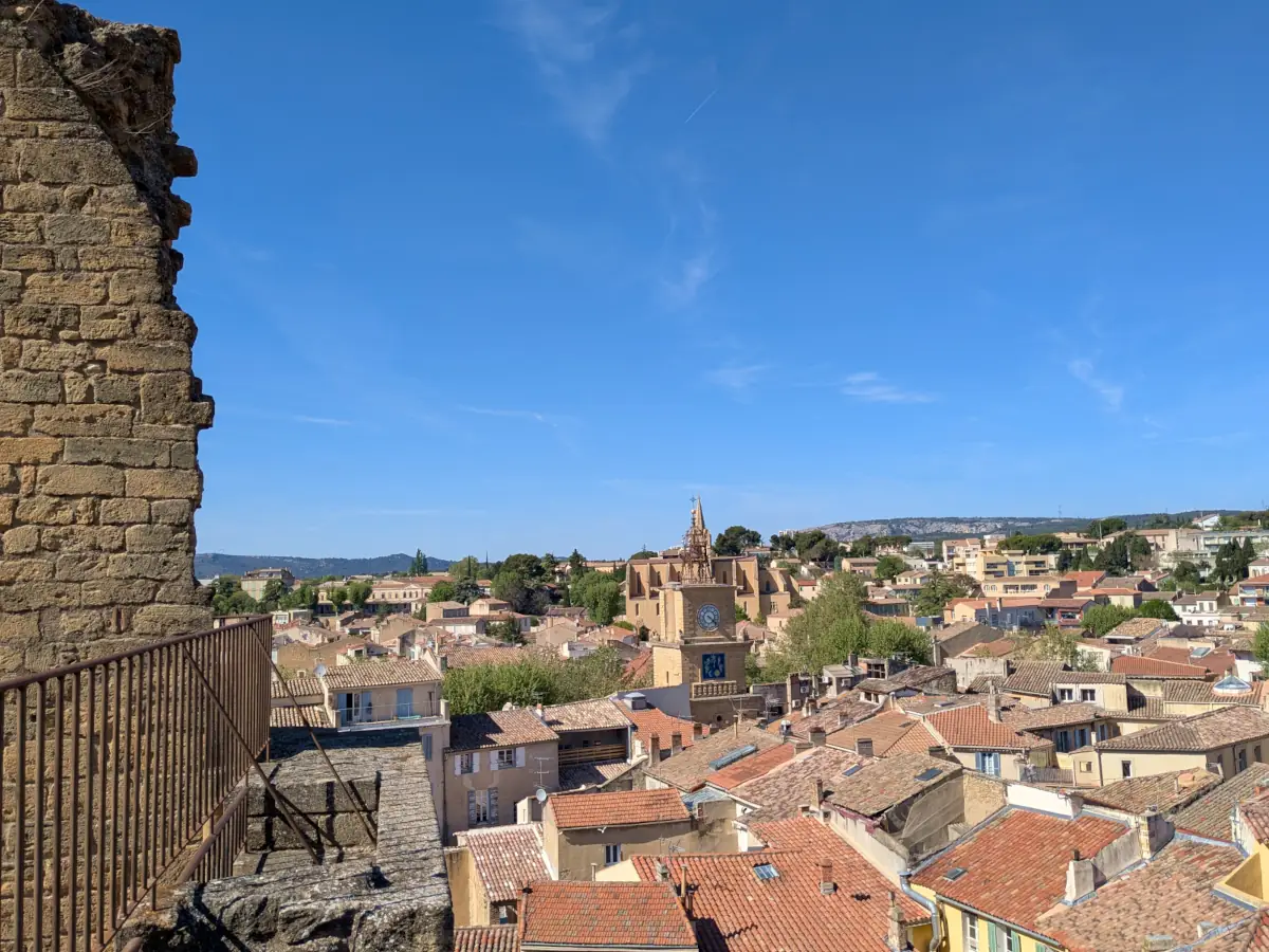 Les toits de Salon de Provence depuis le château de l'Emperi &copy; VF