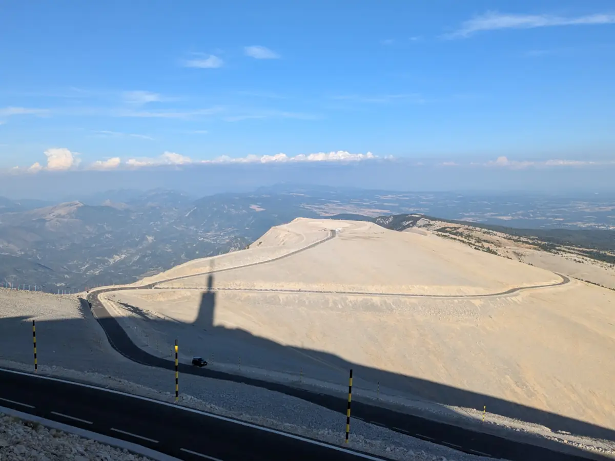 Auf dem Gipfel des Mont Ventoux © VF