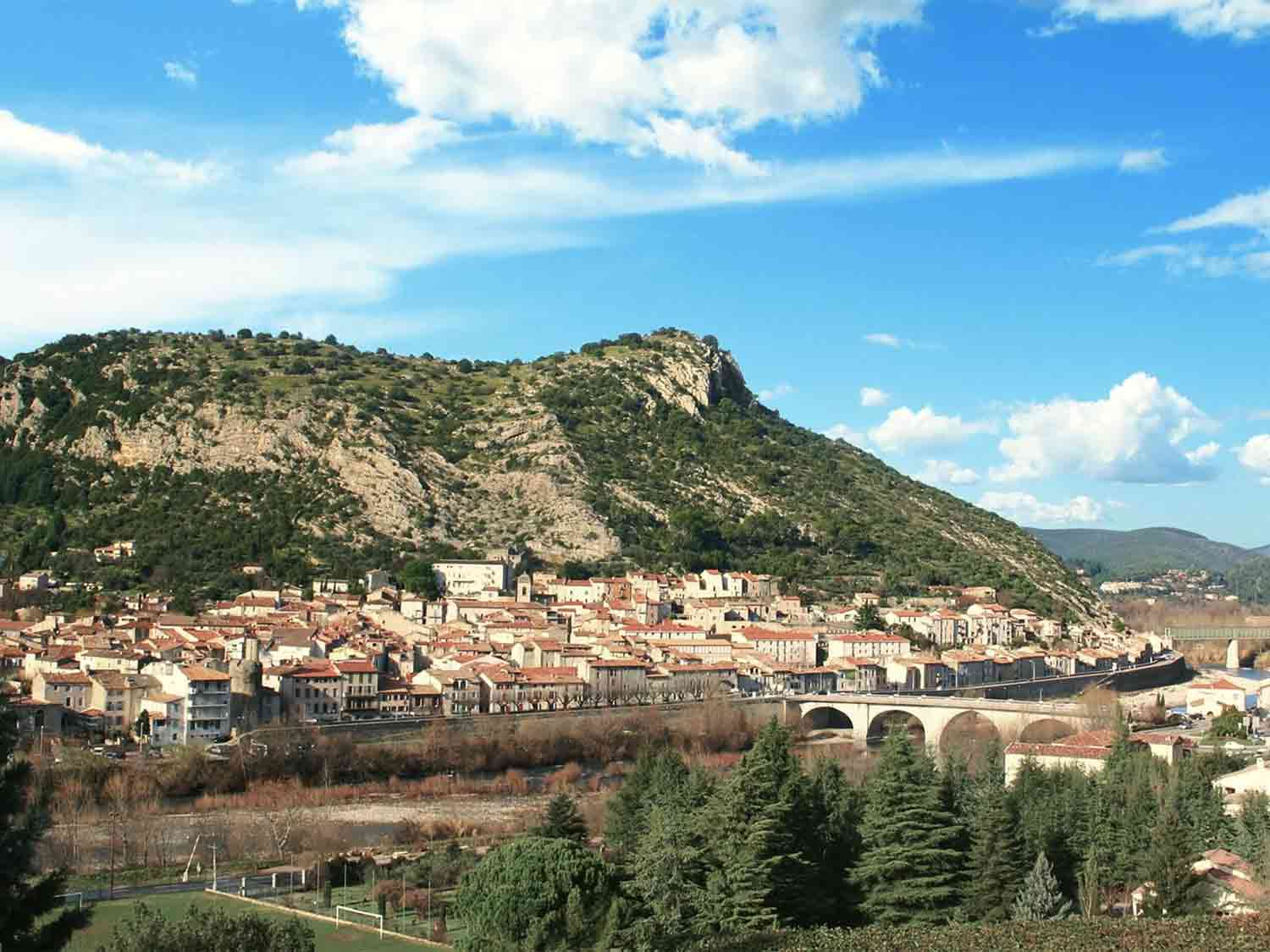 Anduze dans les Cévennes © VF