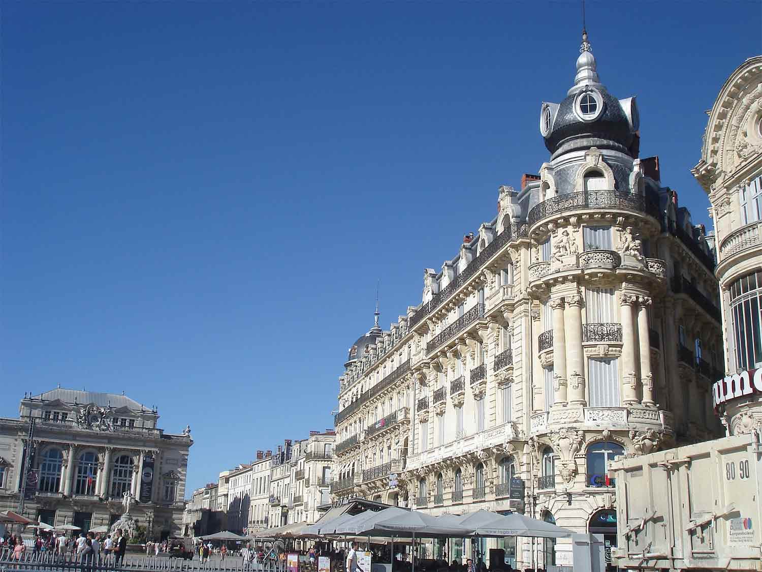 Montpellier, vista urbana