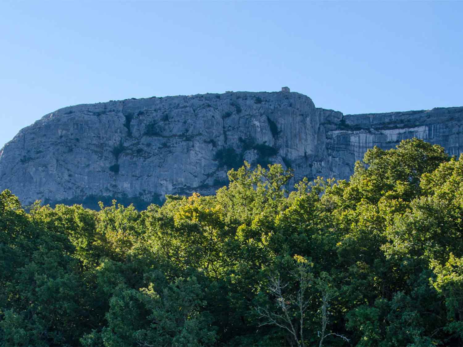 Massif de la Sainte Baume © VF