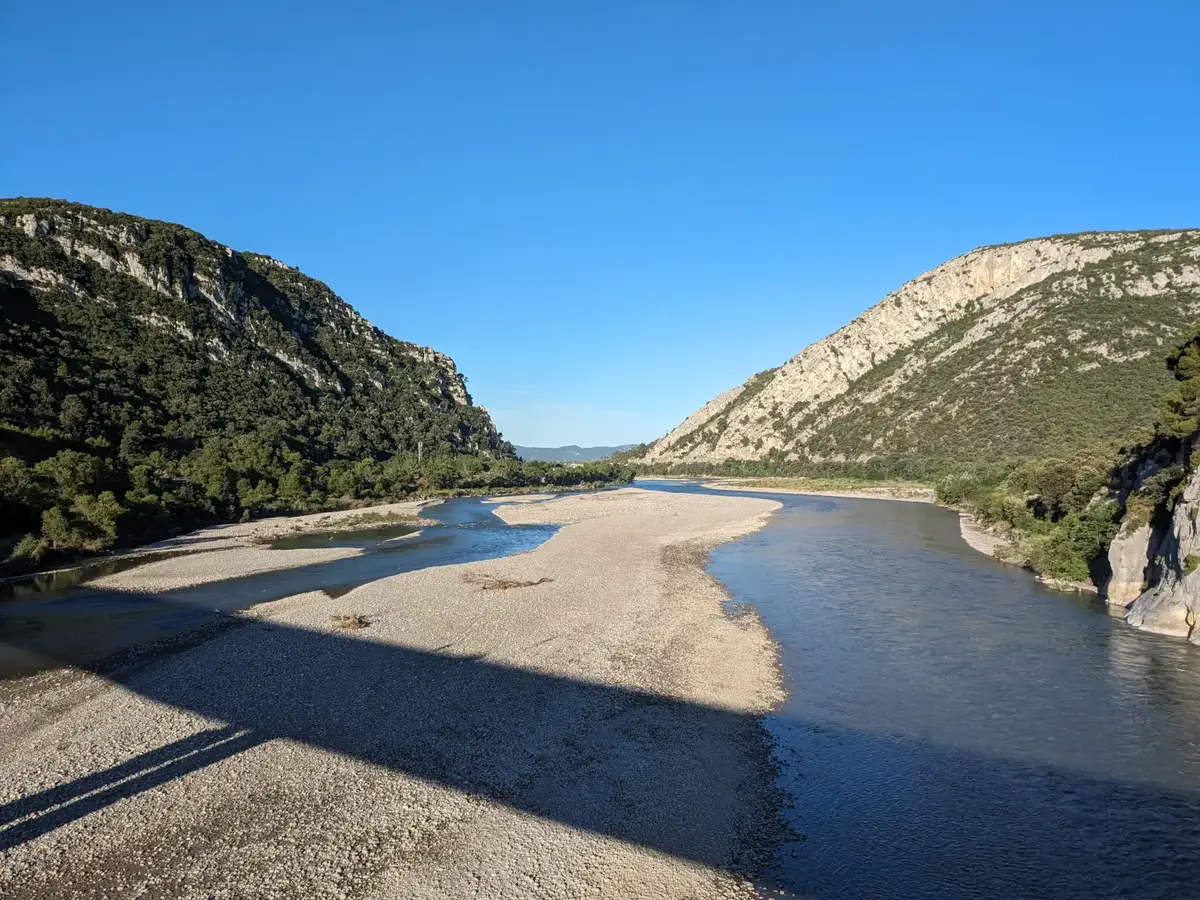 Le Pont de Mirabeau sur la Durance