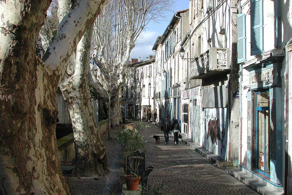 Via dei Tintori Avignone © VF