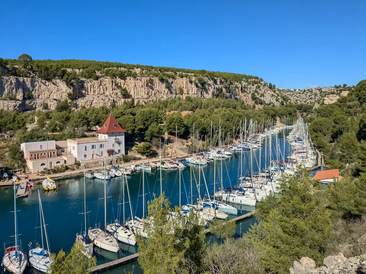 Die Calanque von Port-Miou in der Nähe von Cassis © VF