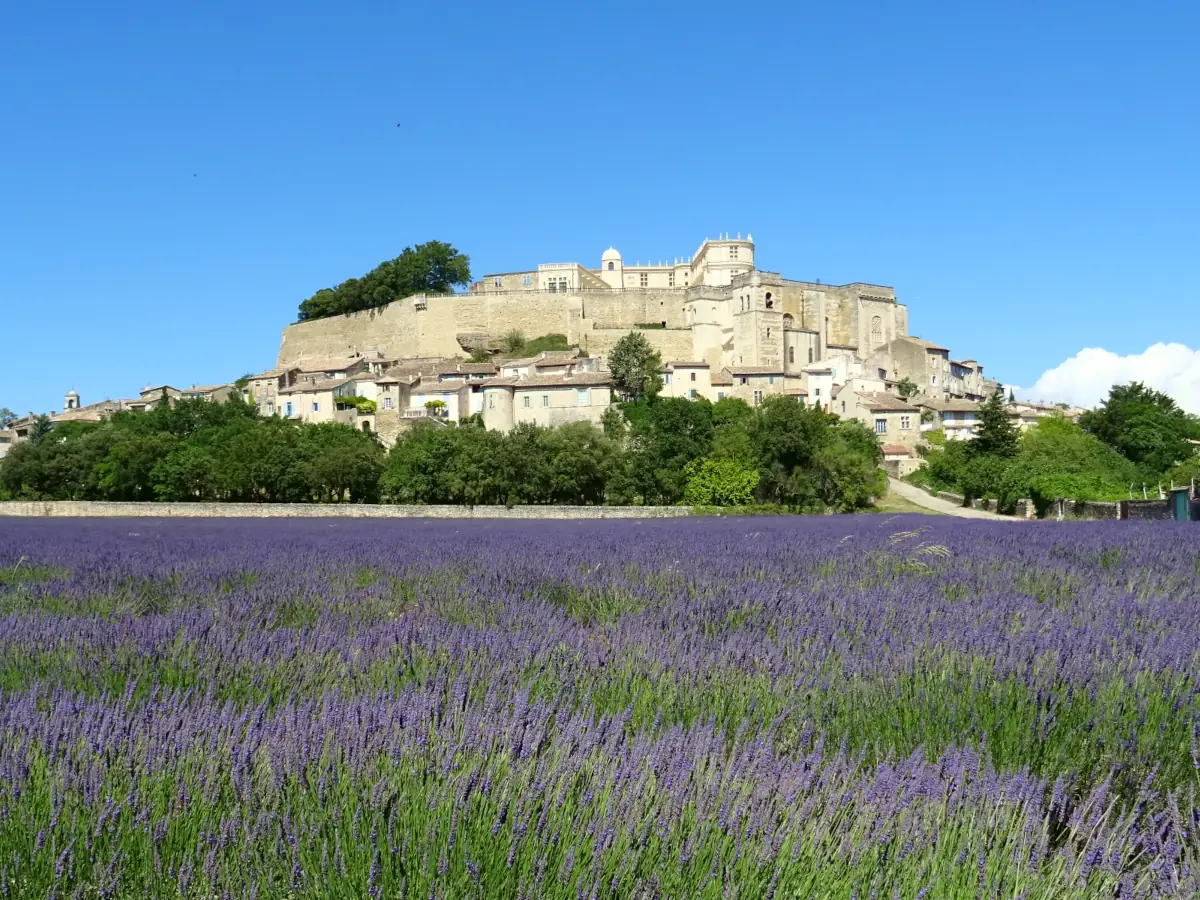 Grignan en Drôme provençale  © VF